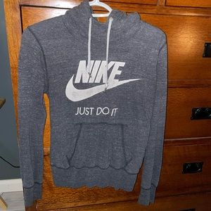 Grey Nike hoodie